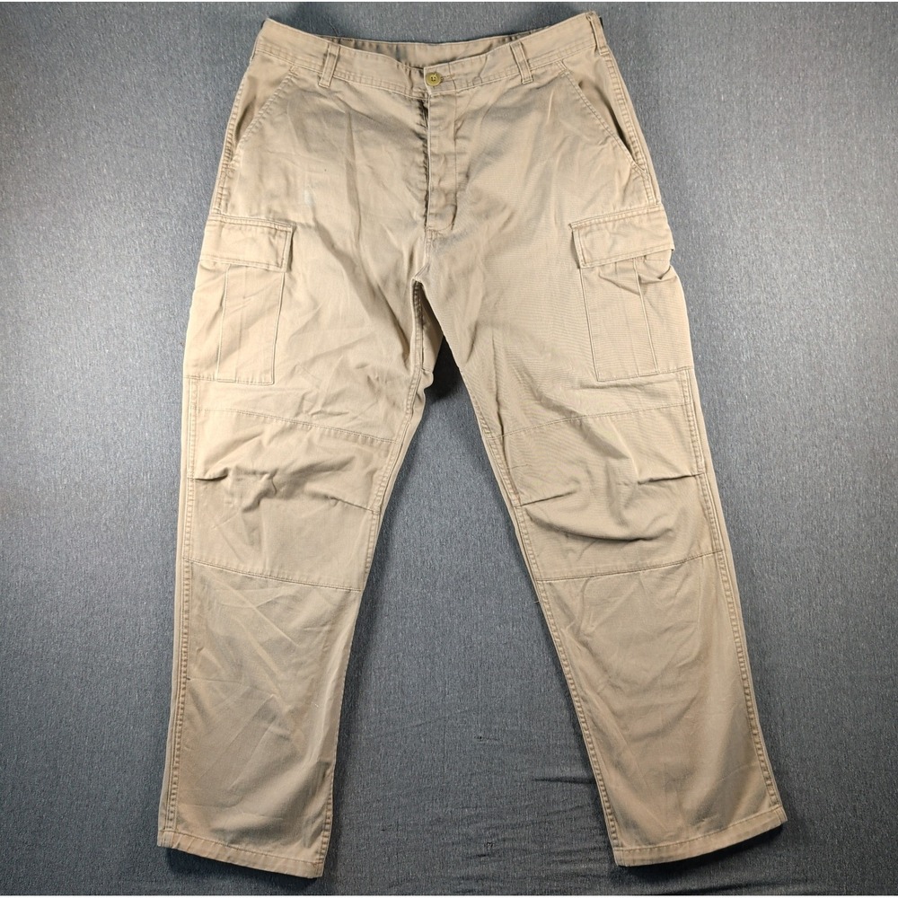 ROTHCO‎ Cargo Pant W32-26" Large Desert Khaki Ripstop Army Utility Trousers BDU